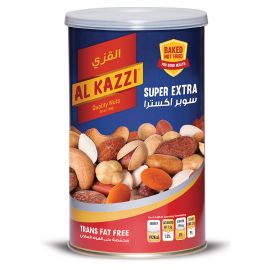 AL KAZZI-CAN SUPER EXTRA MIXED NUTS(33%KERNELS)12X450G
